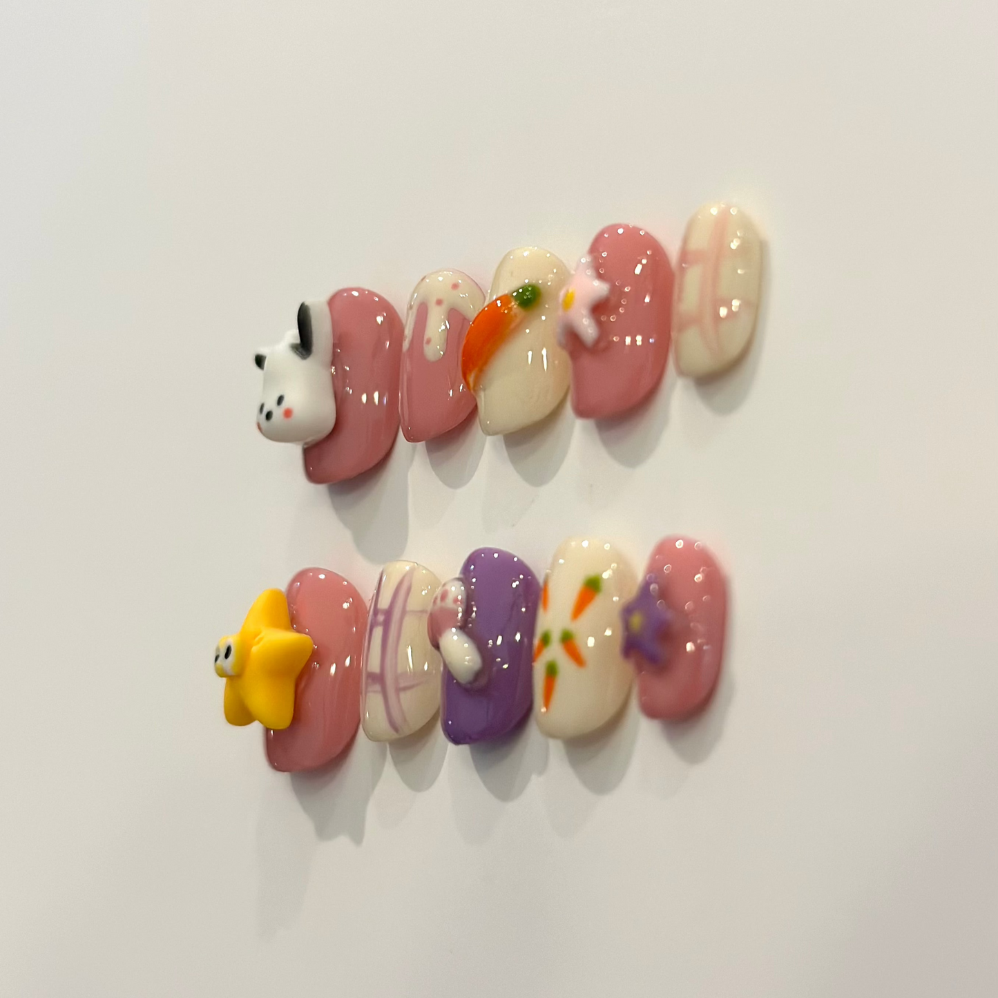 SANRIO SWEET TREATS | uñas press on hechas a mano